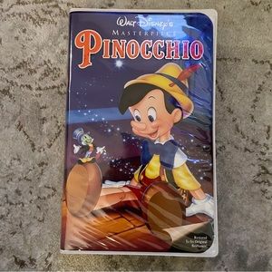 Pinocchio (VHS, 1993) Walt Disney's Masterpiece Movie